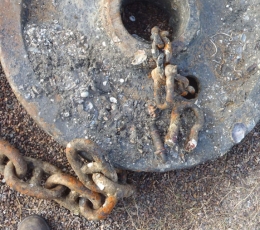 Dump weight & chain mooring