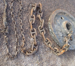 Dump weight & chain mooring